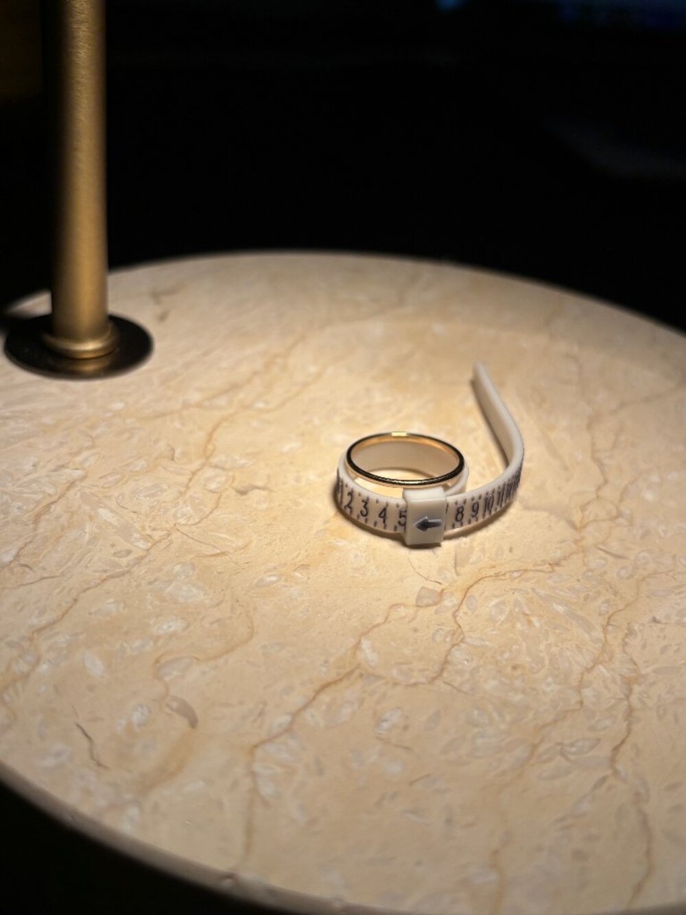 Stacker Ring 14K solid Gold - Picture 6 of 13